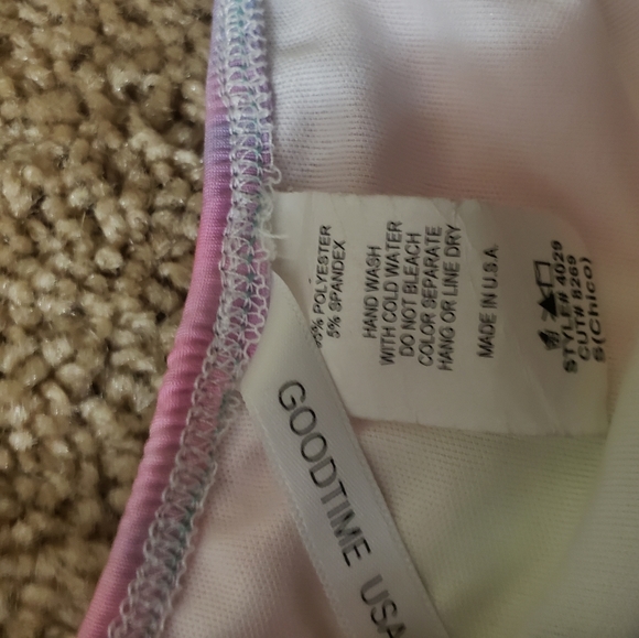 Goodtime USA tie dye bathing suit bottom - Picture 4 of 5